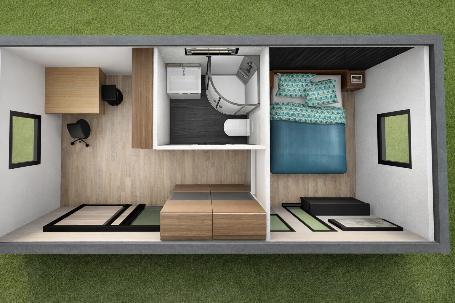 Palermo 21m²   Modulház 